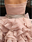  Ball Gown Strapless Chapel Train Tulle Satin Wedding Dress
