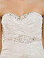  Ball Gown Sweetheart Floor-length Taffeta  Wedding Dress