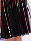  A-line Strapless Knee-length Tulle Dress