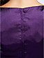  A-Line V-Neck knee-lunghezza raso stretch criss abito da cocktail croce