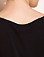  TS Lace Splicing Jersey Dress with Long Sleeve