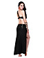  Dancewear Spandex With Rhinestones Performance Dance Dress for Ladies More Colors