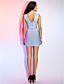  Sheath/Column V-neck Sleeveless Short/Mini Bandage Dress