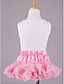  Flowers Tops With Matching PettiDress Set Chiffon Flower Girl Dress