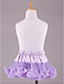  Flowers Tops With Matching PettiDress Set Chiffon Flower Girl Dress