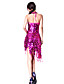  Dancewear Cotton and Polyester with Beadings Performance Latin Dance Dress For Ladies More Colors