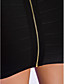  Sheath/Column V-neck Straps Sleeveless Short/Mini Bandage Dress
