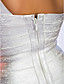  Sheath/Column One Shoulder Short Sleeve Short/Mini Bandage Dress