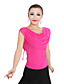  Ballroom Dancewear Tulle Modern Dance Top For Ladies
