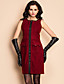  TS Military Style Tweed Vest Dress