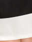  TS Black And White Wide Stripes Sheath Dress