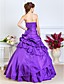  Ball Gown Sweetheart Floor-length Taffeta Evening Dress