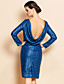  ts sexy kappen backless pailletten schede jurk