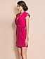  TS Handmade Beads Shoulder Slim Sleeveless Dress with Belt