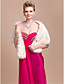  Gorgeous Faux Fur Wedding / Special Occasion Shawl / Wrap With Rhinestone (More Colors)