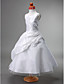  Ball Gown Jewel Ankle-length Taffeta Flower Girl Dress