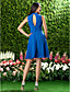  GALYA - Kleid für Hochzeitsfeier und Brautjungfer aus Chiffon