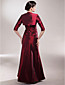  A-line Sweetheart Floor-length Taffeta Mother of the Bride Dress With A Wrap