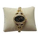 New Fashion Girl Lady Watch With Gold Accent on dial And Diamond Set on (WQ-003)(Start From 5 Units)