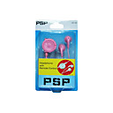 Stereo Headphone Earphone PSP Remote Control Pink (GM011)