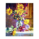 Handmade Flowers Art Oil Painting on Canvas High quality GDH-157 (Start From 20 Units) Free Shipping