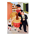 Handmade Modern Art Oil Painting on Canvas With Wood Frame/ High quality (ZS-105)-Free Shipping