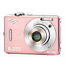 aigo v890 appareil photo numérique avec zoom optique 5x / rose (ig032) (à partir de 5 unités)-Livrai