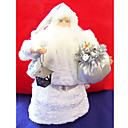 Silver Santa Clause Christmas Ornament (LR048) (Start From 30 Units)-Free Shipping