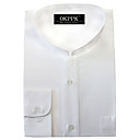Long Sleeve Stand Collar Classic Dress Shirt(CHS022) (Start From 5 Units)-Free Shipping