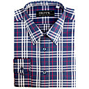 Top Grade Men's Long Sleeve Twill Wrinkle Dress Shirt (QRJ012-4) -Free Shipping by Air Mail