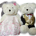 bruid en bruidegom bruiloft beer pluche knuffeldier (kdx008) (vanaf 20 stuks)-gratis verzending