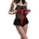 ropa interior de encaje rosa babydoll camisa (lrb2080) (inicio de 5 unidades) envío gratuito