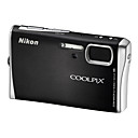 Nikon Coolpix S51C Black 8.3MP Digital Camera + Free Shipping