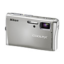 Nikon Coolpix S51C Silver 8.3MP Digital Camera + Free Shipping