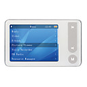 newsmy 4gb 2,4 - pulgadas mp4 / reproductor de mp3 con el sintonizador de FM x5 (blanco)