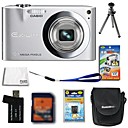 Casio EXILIM EX-Z100 10.3MP Digital Camera + 2GB SD Card + Extra Battery + 6 Bonus