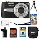Fujifilm Fuji FinePix j50 8.2MP Digital Camera + 2GB SD Card + Extra Battery + 6 Bonus