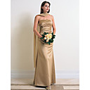 a-line strapless bodenlangen Abendkleid / prom Kleid (hsx219) (ab 3 Stück) versandkostenfrei