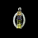 Stylish Cubic Zircon CZ Pendant in 925 Sterling Silver (SZY054) (Start From 36 Units) Free Shipping