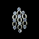 Dazilling Cubic Zircon CZ Pendant in Sterling Silver (SZY053) (Start From 36 Units) Free Shipping
