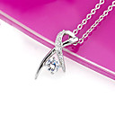 Platinum Elegant Cubic Zirconia Necklace - CZ Necklace PYX2-0066 (SZY278)