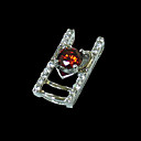 Sterling Silver Ladder Cubic Zircon CZ Pendant (SZY043) (Start From 36 Units) Free Shipping