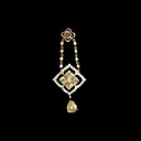 Sterling Silver Cubic Zircon CZ Pendant (SZY052) (Start From 36 Units) Free Shipping