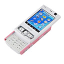 Unlocked Dual webcam MINI N95 FM  Cell Phone Pink (SZR046)