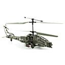 Free Shipping Syma Mini 3 CH Apache Radio Remote Control RC Helicopter w/ LED Lights