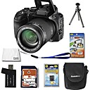 Fujifilm Fuji FinePix S100FS 11.1MP Digital Camera with 2.5-inch LCD+8GB SD+Battery+6 Bonus(SZW591)