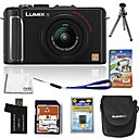 Panasonic Lumix DMC-LX3 11.3mp avec appareil photo numérique 3,0-inch LCD + 4GB SD + batterie + 6 bo