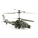 SYMA S009 AH-64 Apache 3 kanaals micro indoor helicopter w / led-licht
