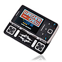 jinpeng s767 doble tarjeta de banda dual de doble juego de estilo de diapositivas tv teléfono negro (no para nosotros / Canadá) (szr459)