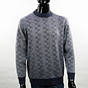 mannen kasjmier trui met lange mouwen ronde hals. meer kleuren beschikbaar. (Yms008)